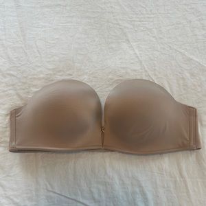 Victoria Secret strapless bra Nude size 36A